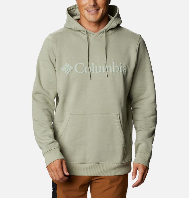 Green Men's Columbia CSC Basic Logo II Hoodies | MSPWRA-967 - Columbia Outlet Online