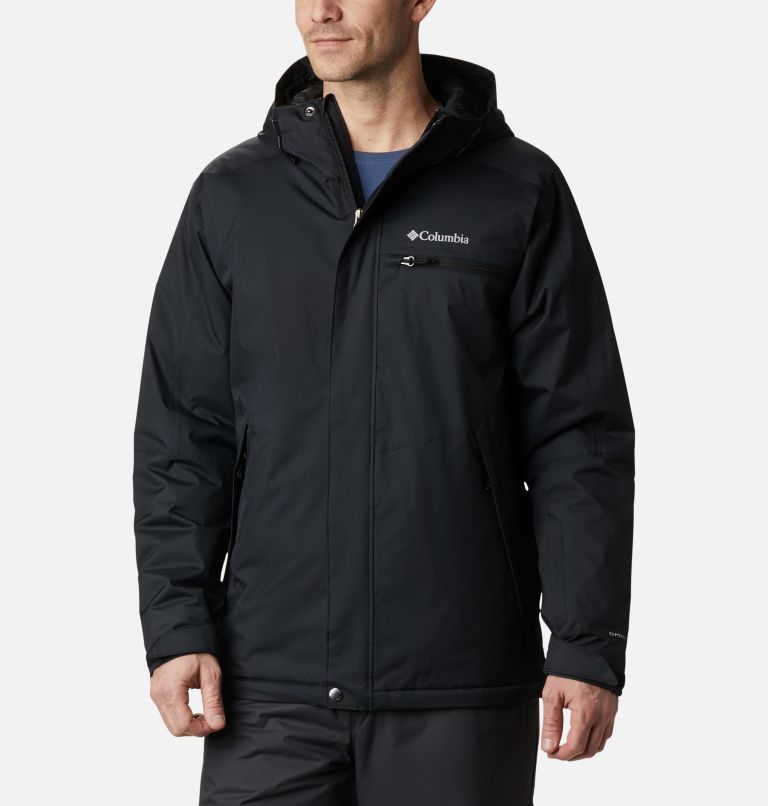 Black Men's Columbia Valley Point Ski Jacket | WMBUJE-316 - Columbia Outlet Online