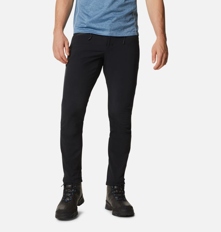 Black Men's Columbia Peak Pursuit Rain Pants | LVPTKR-839 - Columbia Outlet Online