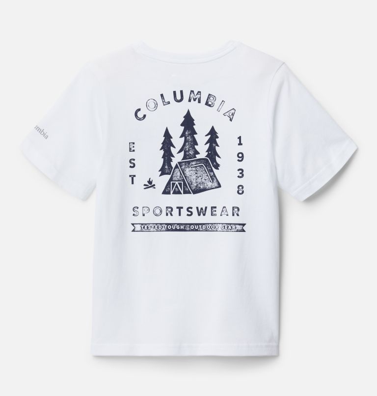 Black Kids' Columbia Happy Hills T-Shirt | FQUAZG-473 - Columbia Outlet Online