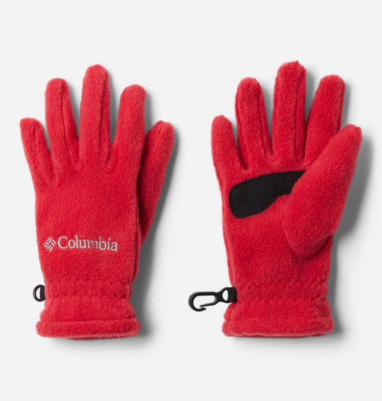 Red Kids' Columbia Fast Trek Gloves | SOUARC-594 - Columbia Outlet Online