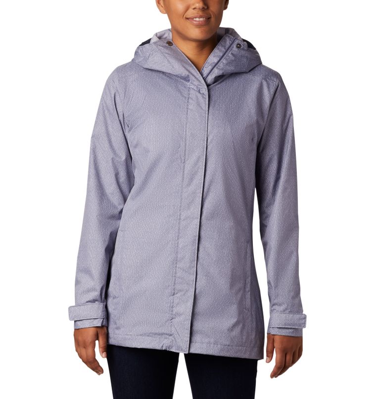 Navy Women's Columbia Splash A Little II Rain Jacket | VSMEHB-451 - Columbia Outlet Online