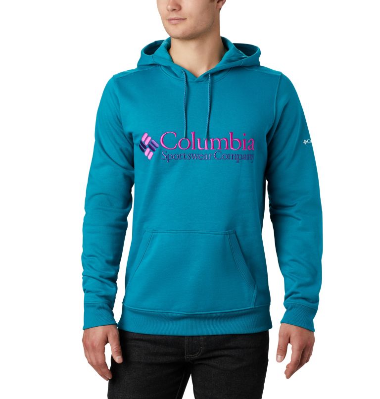 Blue Men's Columbia South Lake Hoodies | CTEBVO-106 - Columbia Outlet Online