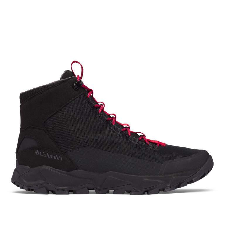 Black White Grey Men's Columbia Flow Borough Boots | NKTWQZ-074 - Columbia Outlet Online