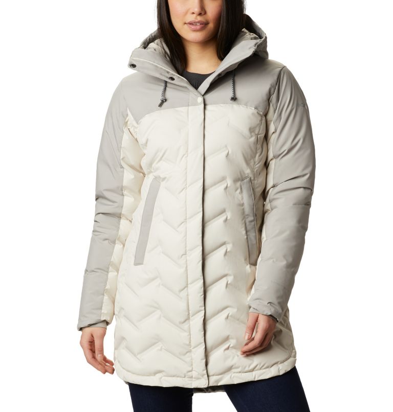 Black Women's Columbia Mountain Croo Down Jacket | GDFWKL-630 - Columbia Outlet Online