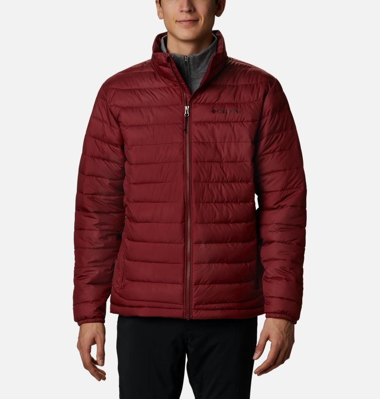 Black Men's Columbia Powder Lite Insulated Jacket | ZHPDSX-058 - Columbia Outlet Online