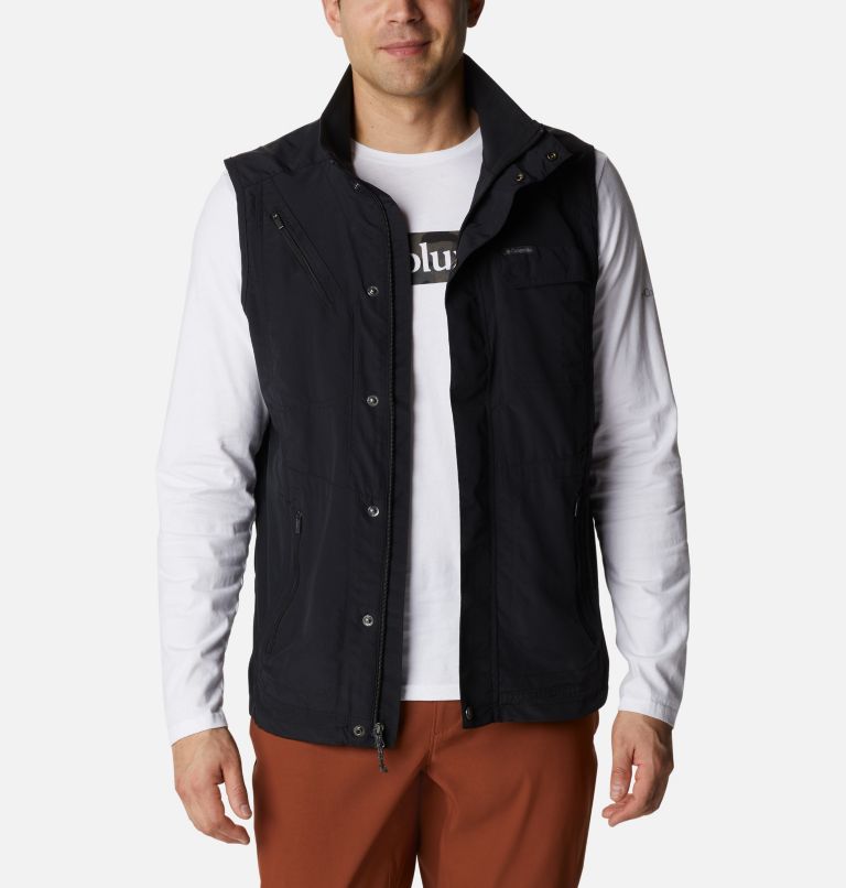 Brown Men's Columbia Silver Ridge II Vest | SREPMJ-062 - Columbia Outlet Online