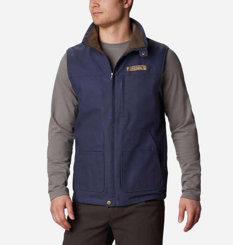 Blue Men's Columbia PHG Roughtail Vest | VSUHAK-245 - Columbia Outlet Online