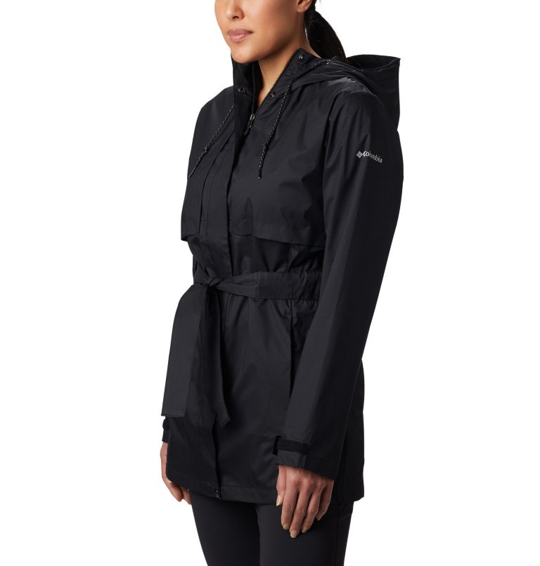 Olive Green Women's Columbia Pardon My Trench Rain Jacket | EDSQWF-207 - Columbia Outlet Online