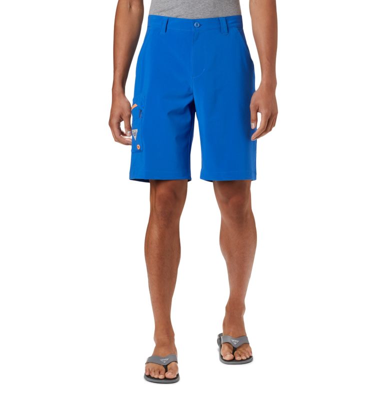 Blue Yellow Men's Columbia PFG Terminal Tackle Shorts | BONHSM-587 - Columbia Outlet Online