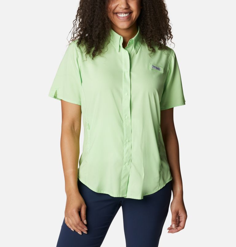 Blue Women's Columbia PFG Tamiami II Shirts | GJKHTV-843 - Columbia Outlet Online