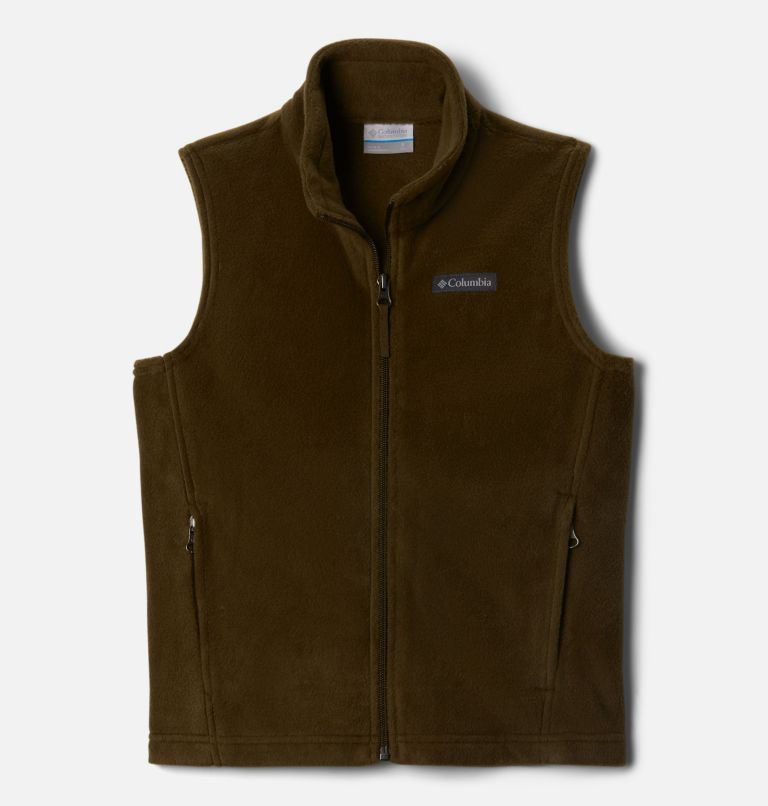Olive Kids' Columbia Steens Mountain Vest | WODFXA-376 - Columbia Outlet Online