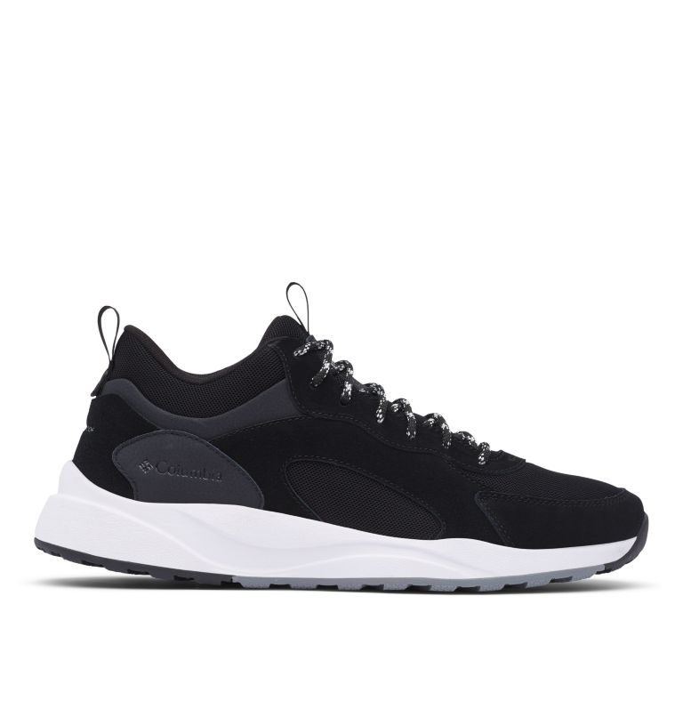 Black White Men's Columbia Pivot Mid Sneakers | YJSHRW-042 - Columbia Outlet Online
