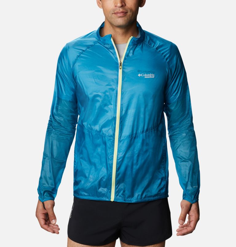 Black Men's Columbia FKT II Windbreaker | RYVBCE-197 - Columbia Outlet Online