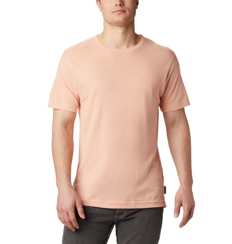 Orange Men's Columbia Summer Chill T-Shirt | UYVNRP-812 - Columbia Outlet Online