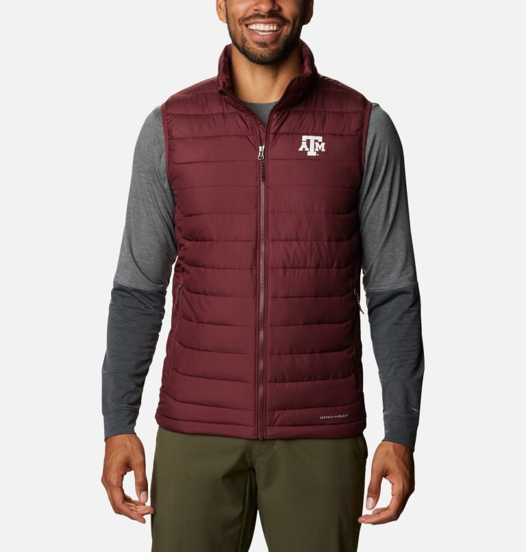 Black Orange Men's Columbia Collegiate Vest | IPOZYS-329 - Columbia Outlet Online