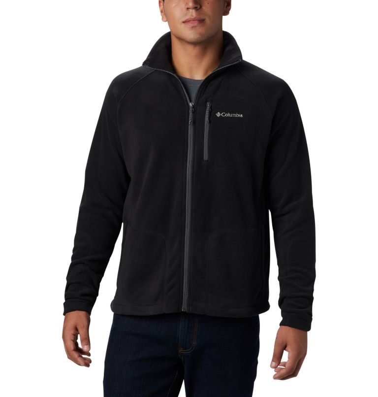 Grey Men's Columbia Fast Trek II Fleece Jacket | SQJPDK-739 - Columbia Outlet Online