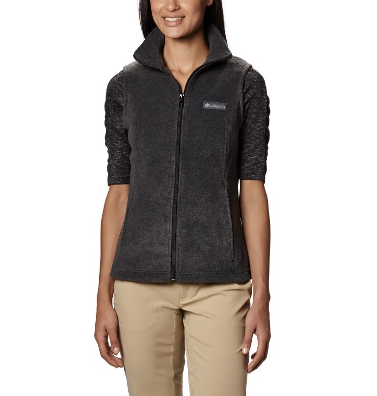 Black Women's Columbia Benton Springs Vest | KEFCTL-794 - Columbia Outlet Online