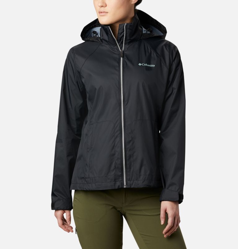 Black Women's Columbia Switchback III Rain Jacket | ULWCGT-365 - Columbia Outlet Online
