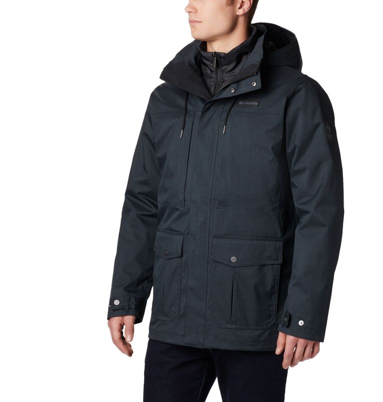 Grey Men's Columbia Horizons Pine Interchange 3 In 1 Jacket | WUMSGH-420 - Columbia Outlet Online