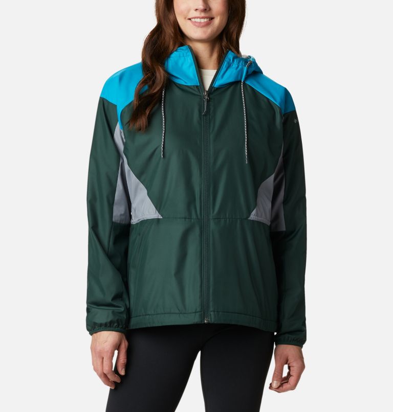 Black Grey Women's Columbia Side Hill Windbreaker | WGCTAN-637 - Columbia Outlet Online