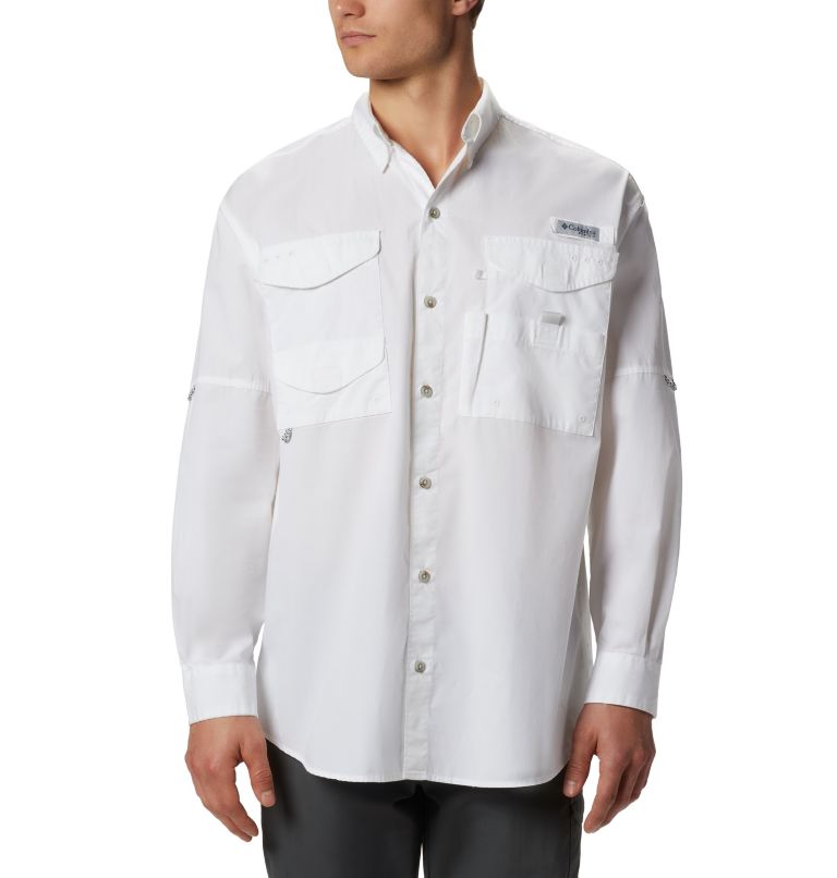 Blue Men's Columbia PFG Bonehead Shirts | RBGDTJ-954 - Columbia Outlet Online