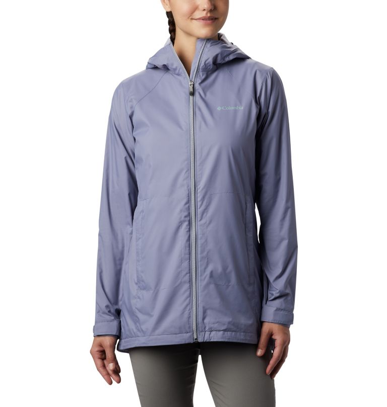 Blue Women's Columbia Switchback Rain Jacket | XPDEKS-920 - Columbia Outlet Online