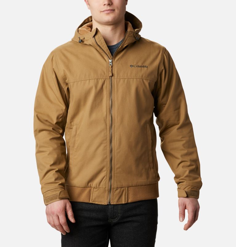 Brown Men's Columbia Loma Vista Hooded Jacket | PQTOIB-807 - Columbia Outlet Online