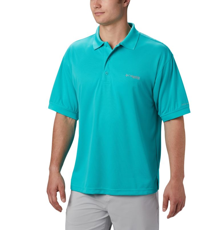 Blue Men's Columbia PFG Perfect Cast Polo | GNVJPO-169 - Columbia Outlet Online