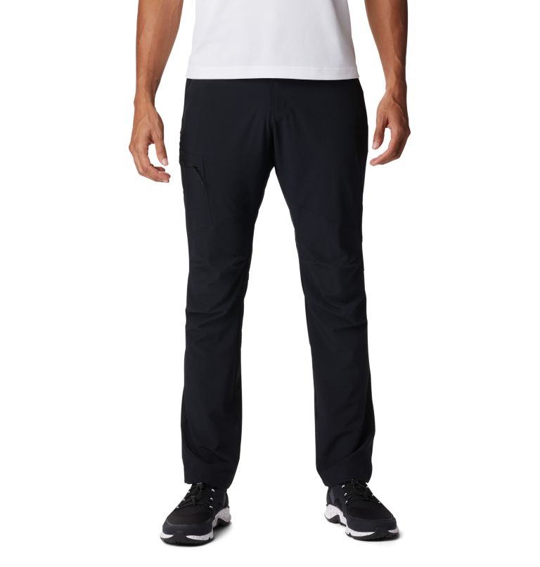 Grey Black Men's Columbia Canyon Outdoor Pants | QVIRHJ-894 - Columbia Outlet Online
