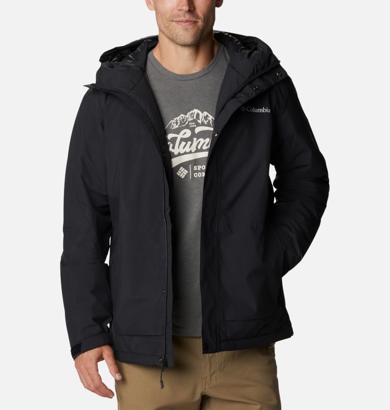Black Men's Columbia Horizon Explore Insulated Jacket | GHTIFP-452 - Columbia Outlet Online
