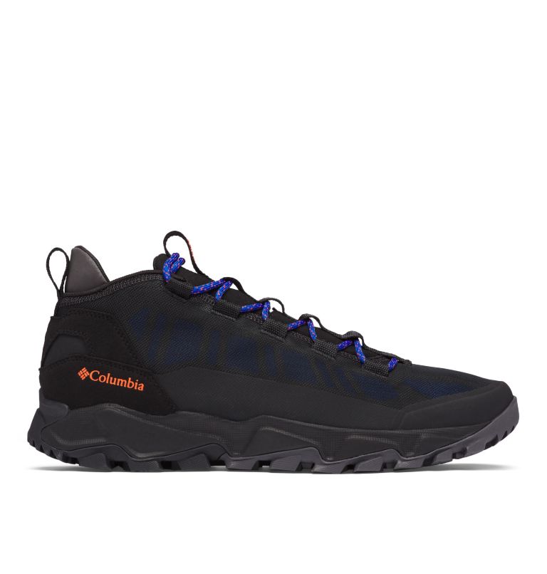 Black Orange Men's Columbia Flow Borough Sneakers | DQVASX-736 - Columbia Outlet Online