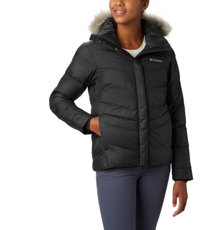 White Women's Columbia Peak to Park Insulated Jacket | SYERDA-356 - Columbia Outlet Online