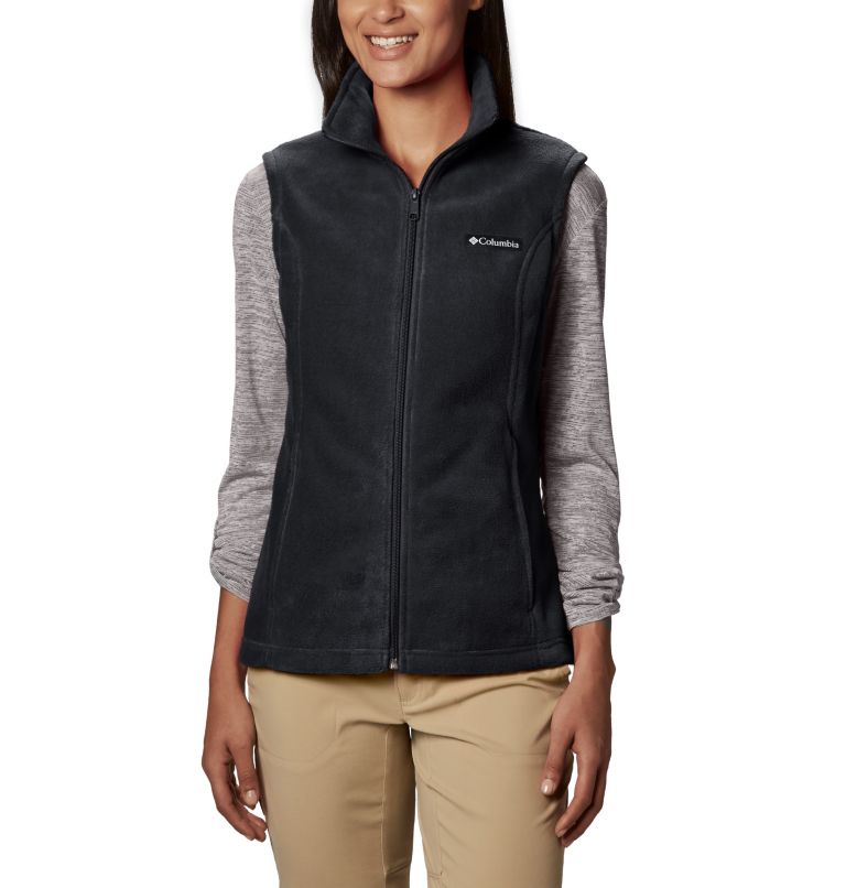 Black Women's Columbia Benton Springs Vest | KEFCTL-794 - Columbia Outlet Online