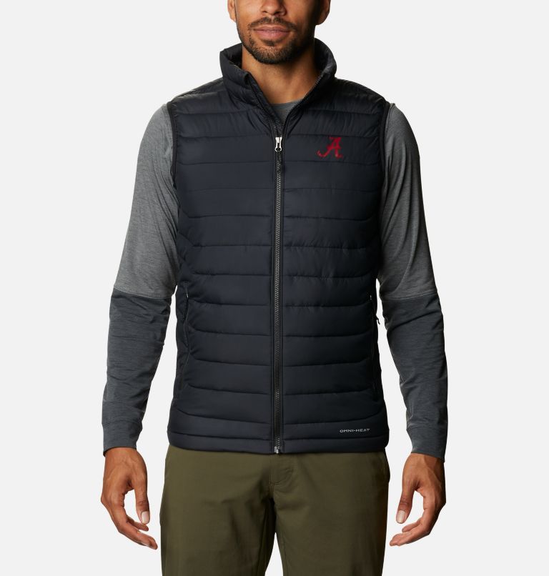 Black Orange Men's Columbia Collegiate Vest | IPOZYS-329 - Columbia Outlet Online