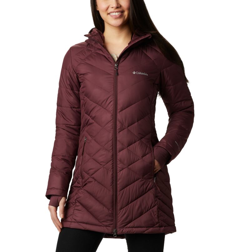 Black Women's Columbia Heavenly Hooded Jacket | RAIUWH-341 - Columbia Outlet Online
