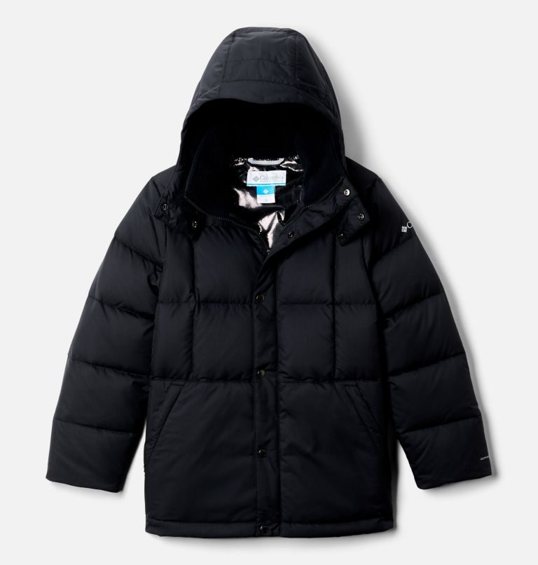 Black Kids' Columbia Forest Park Puffer Jacket | NGIECH-475 - Columbia Outlet Online