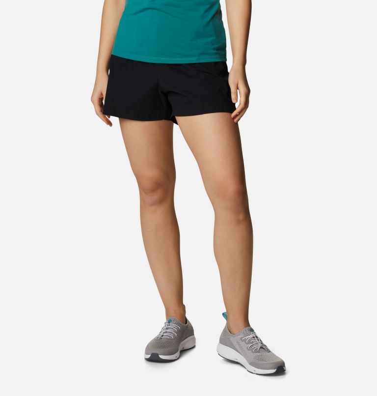Black Women's Columbia Uptown Crest Shorts | TNQVXP-832 - Columbia Outlet Online