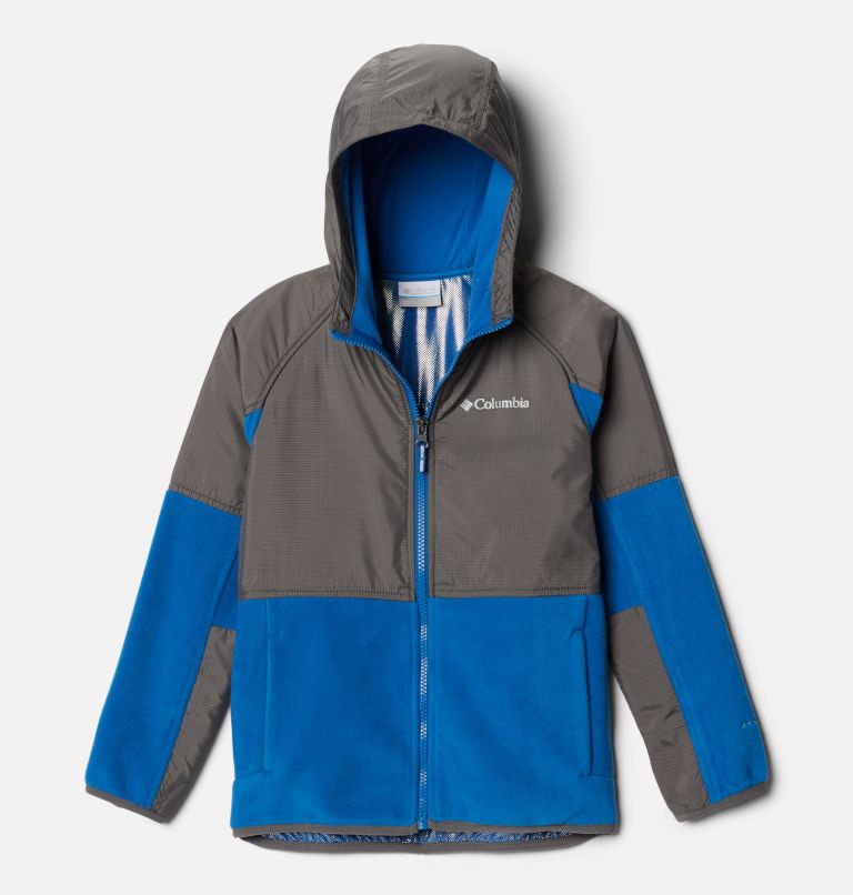Green Navy Kids' Columbia Basin Butte Fleece Jacket | RFKNBJ-320 - Columbia Outlet Online