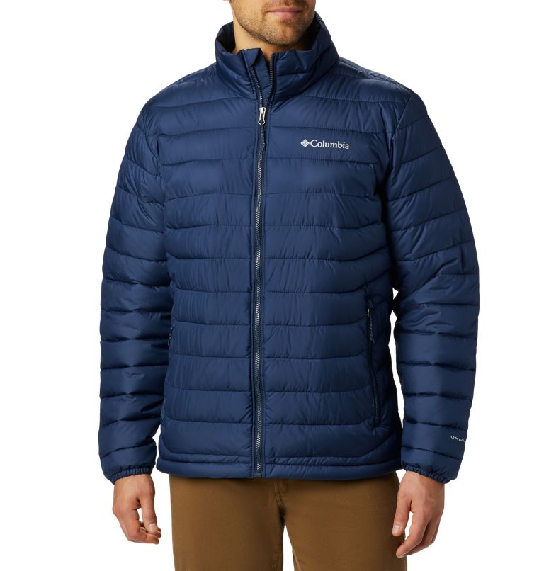 Black Men's Columbia Powder Lite Insulated Jacket | ZHPDSX-058 - Columbia Outlet Online