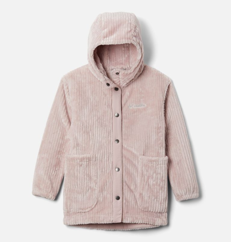 Pink Kids' Columbia Fireside Sherpa Fleece Jacket | XJGUBD-934 - Columbia Outlet Online