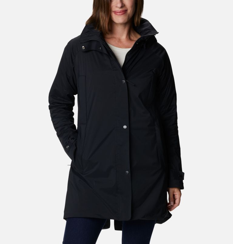 Black Women's Columbia Dawn Watch Parkas | EZLAFH-836 - Columbia Outlet Online