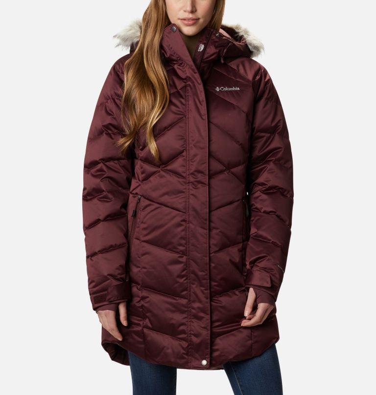 Red Women's Columbia Lay D Down II Parkas | GFTAPC-298 - Columbia Outlet Online