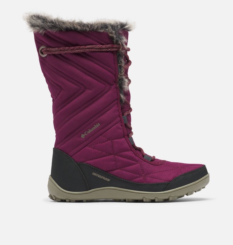 Black Grey Women's Columbia Minx Mid III Boots | JZNEXL-248 - Columbia Outlet Online