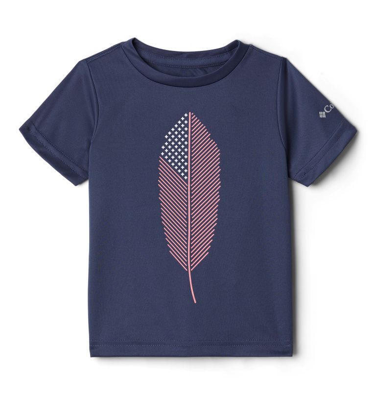 Blue Kids' Columbia Petit Pond T-Shirt | DFVYXR-562 - Columbia Outlet Online