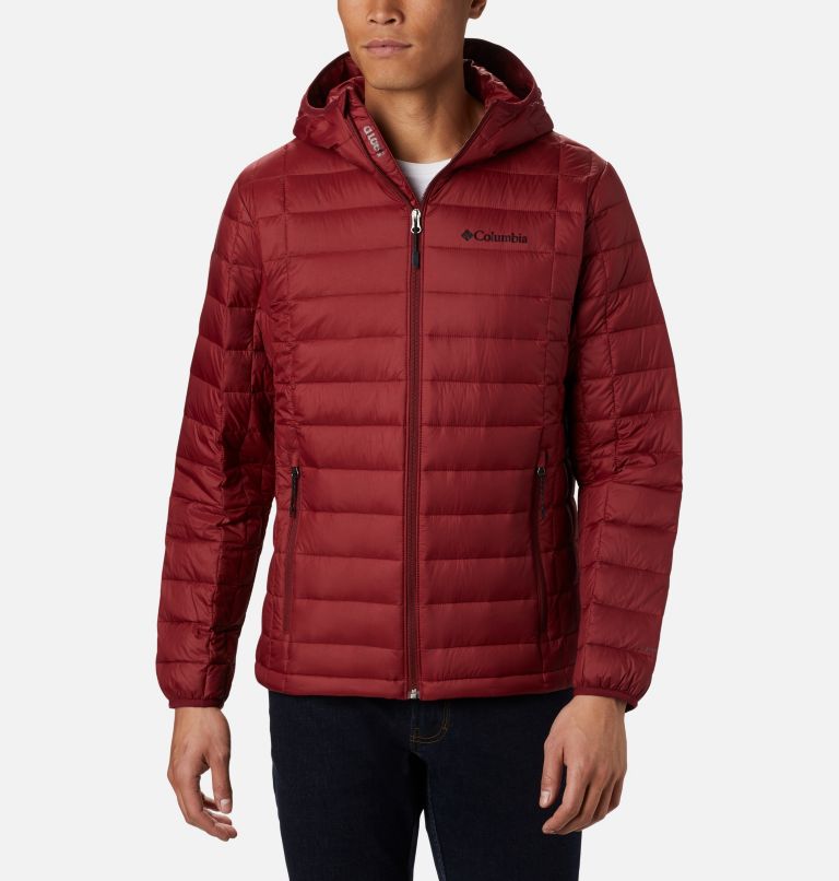 Black Men's Columbia Voodoo Falls 590 Puffer Jacket | BVNZSE-469 - Columbia Outlet Online