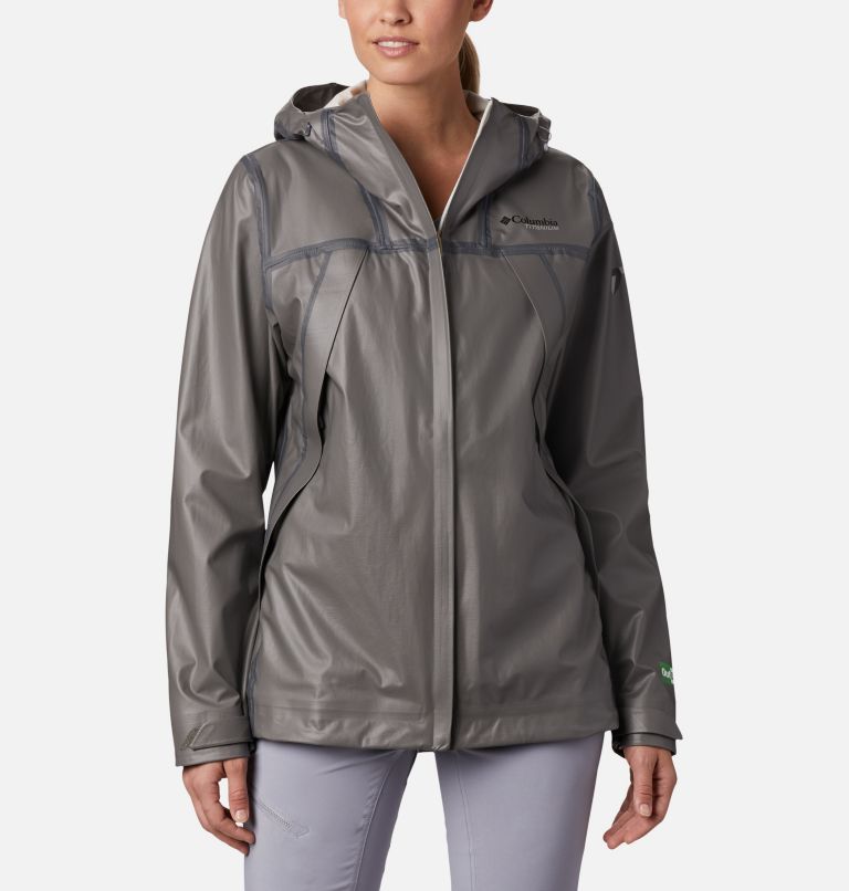 Black Women's Columbia OutDry Ex Rain Jacket | ILPGBT-458 - Columbia Outlet Online