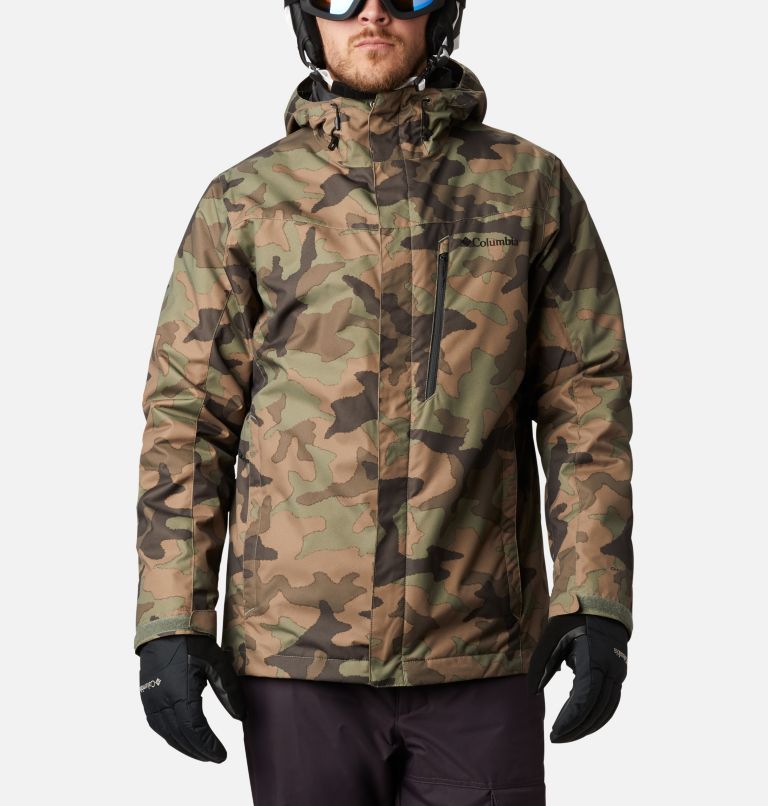 Brown Men's Columbia Whirlibird IV Ski Jacket | JDGVQF-357 - Columbia Outlet Online