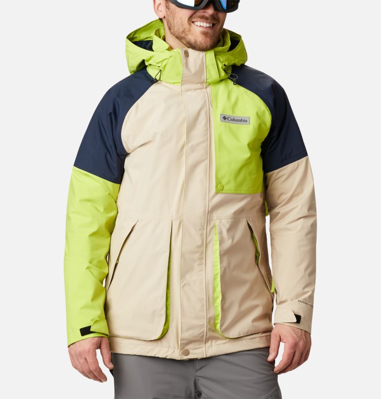 Navy Men's Columbia Post Canyon Ski Jacket | IMQLJF-218 - Columbia Outlet Online