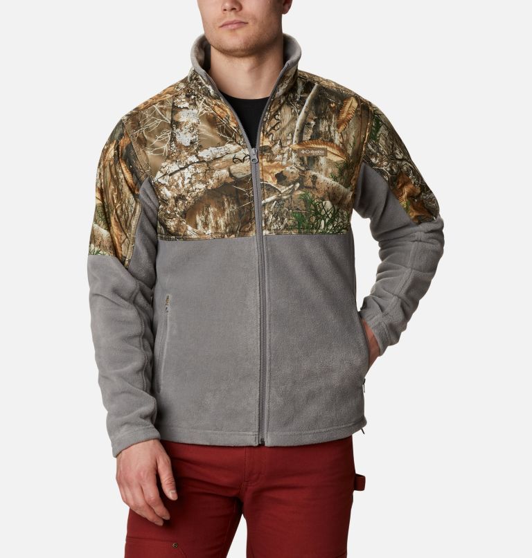 Grey Men's Columbia PHG Fleece Jacket | VZEOHI-904 - Columbia Outlet Online